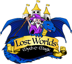 Lost Worlds Myth & Magic logo